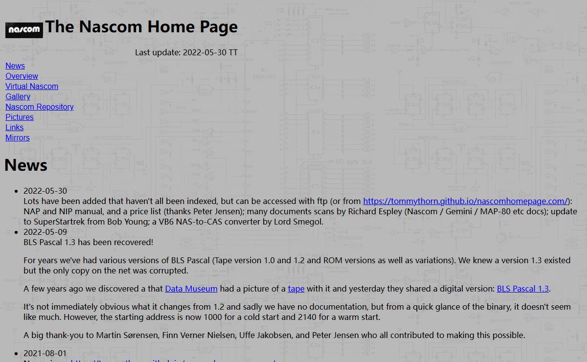The Nascom Home Page