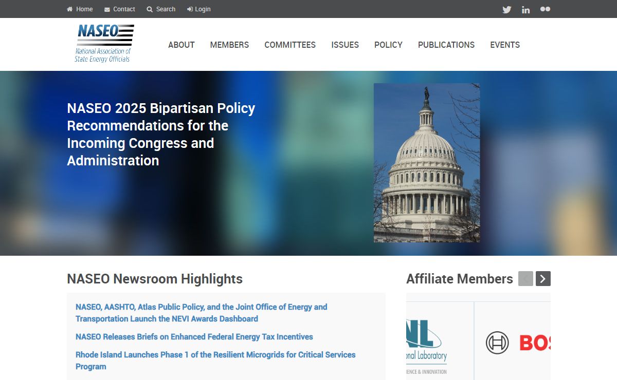 NASEO | National Association of State Energy Officials | NASEO