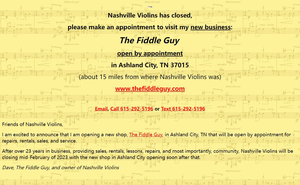 Nashville Violins