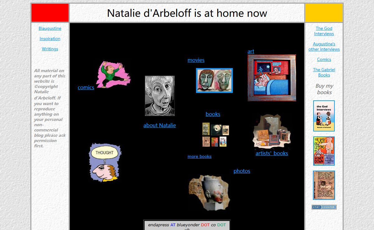 nataliedarbeloffisathomenow