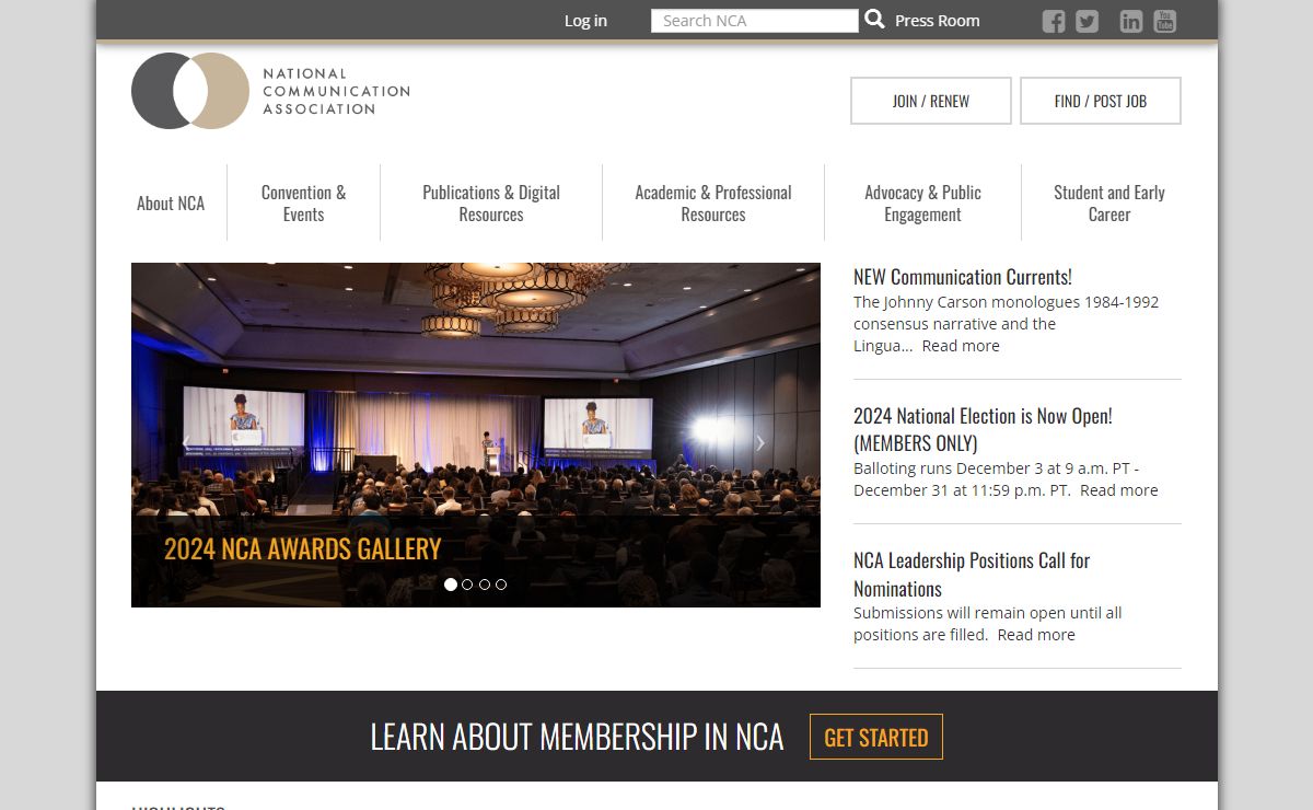 National Communication Association |