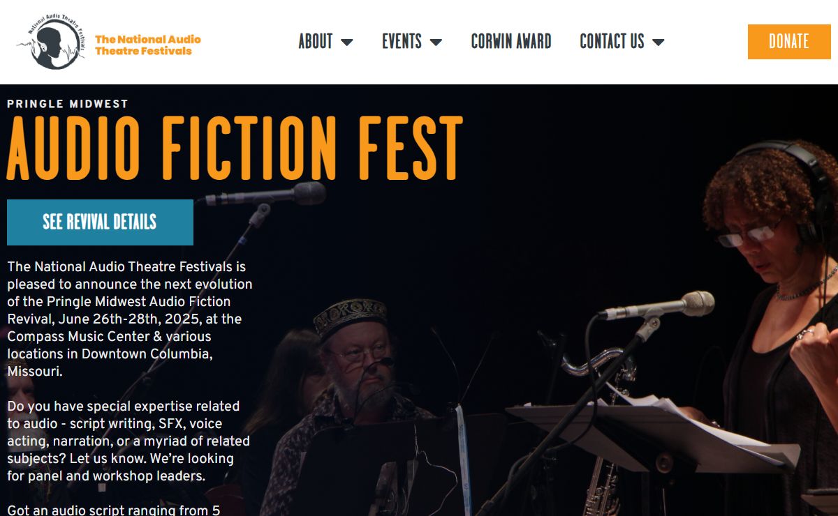 National Audio Theater Festivals – Storytelling through Audio Fiction and Arts