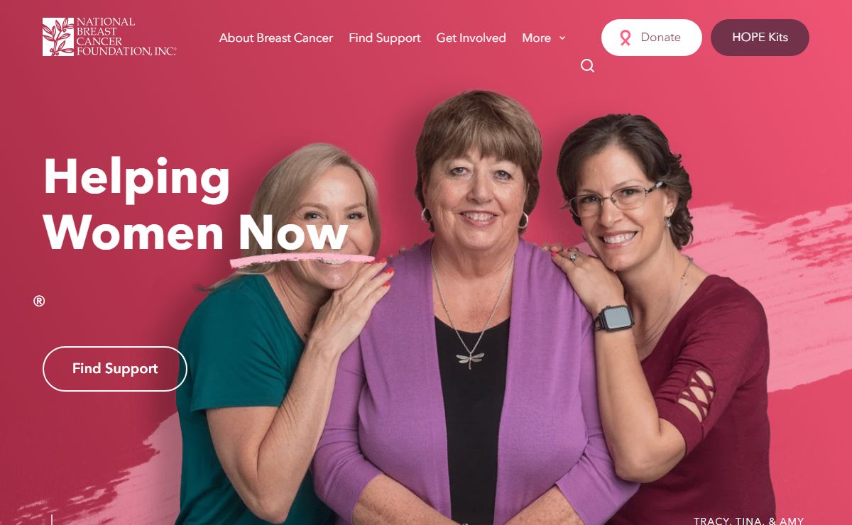 Breast Cancer Information, Support & Donations - National Breast Cancer Foundation