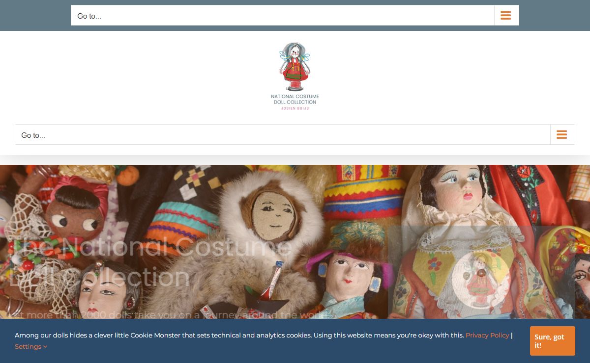 National Costume Doll Collection - Dolls from all over the world