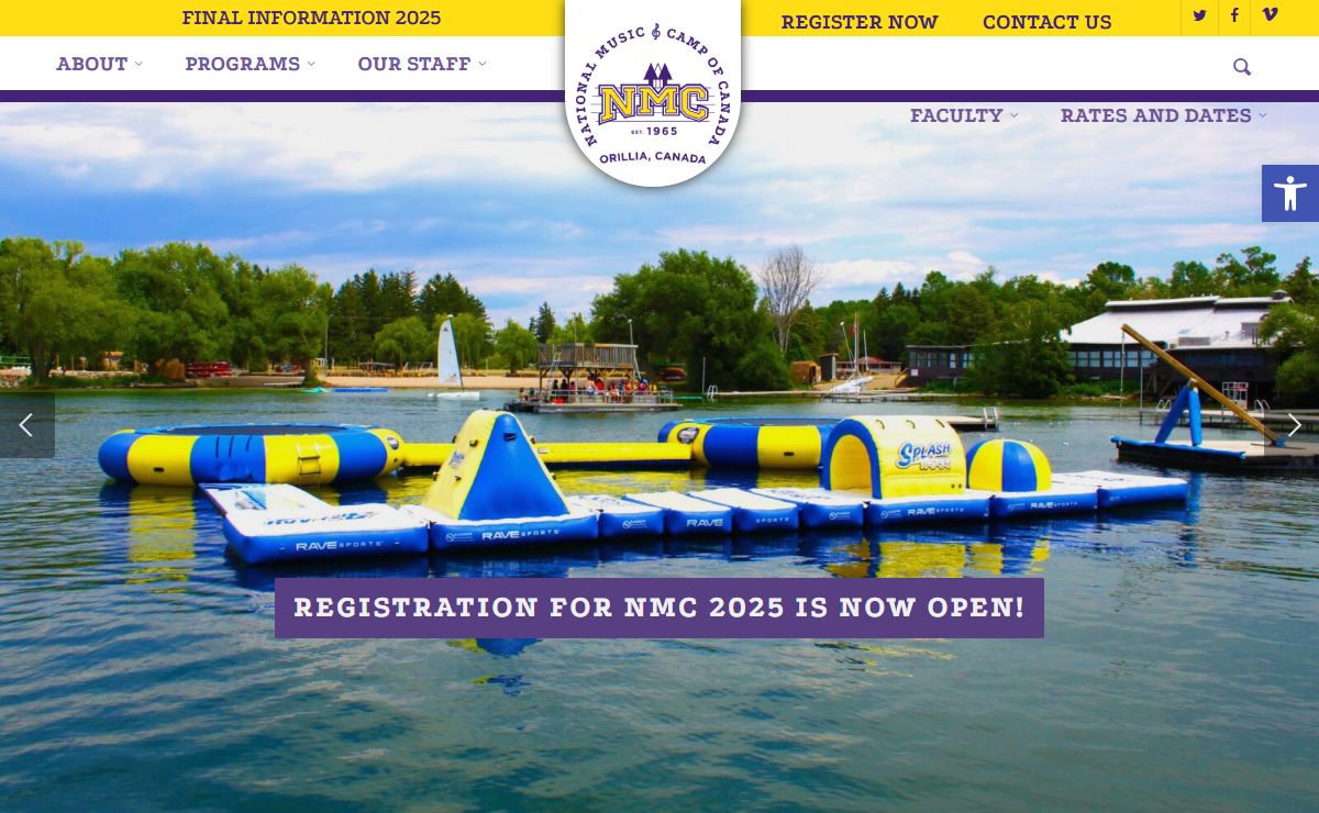 Home Page | National Music Camp of Canada