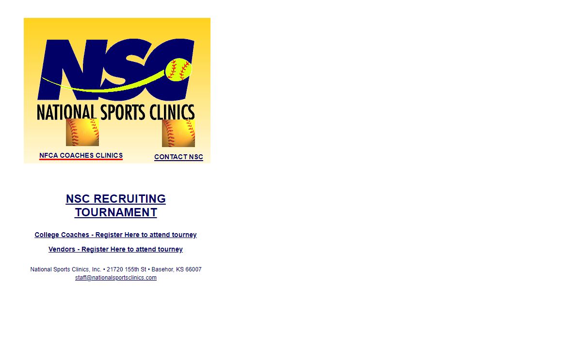 Softball Coaches Clinics by National Sports Clinics