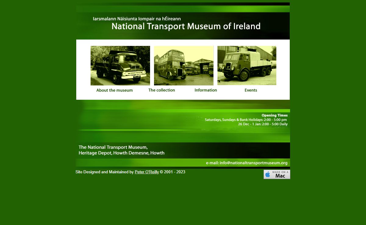 The National Transport Museum of Ireland - Iarsmalann Náisiunta Iompair na hÉireann