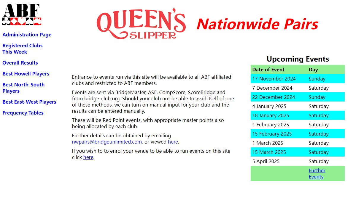 Nationwide Pairs