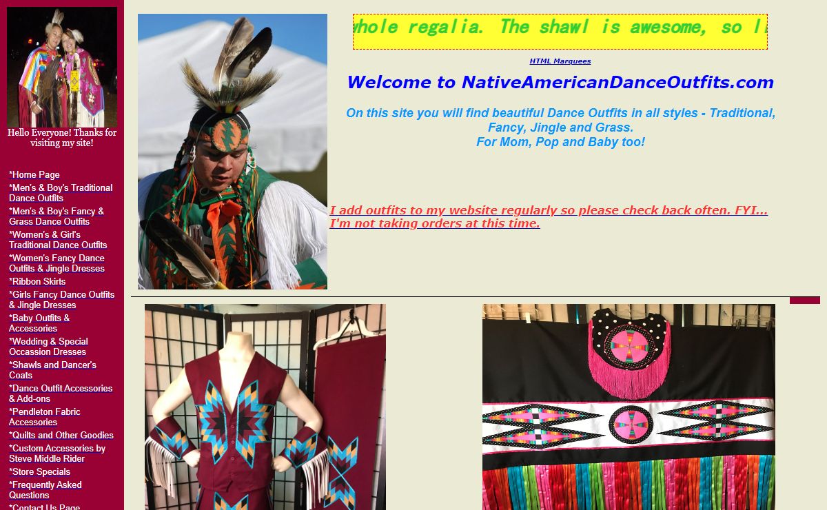 Sioux Star w/Eagle Traditional Outfit