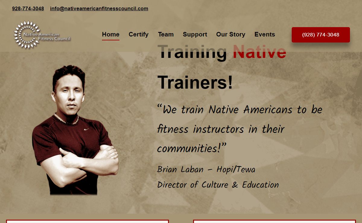 Home - Native American Fitness Council