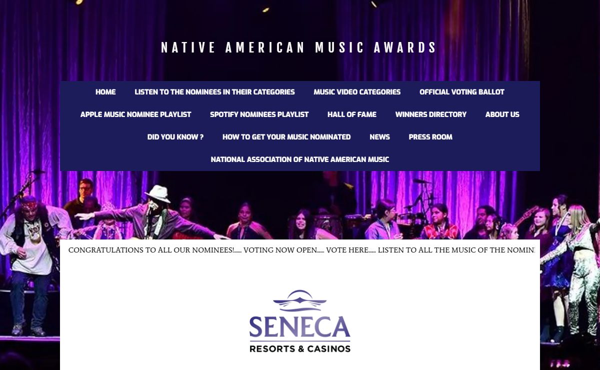 NATIVE AMERICAN MUSIC AWARDS