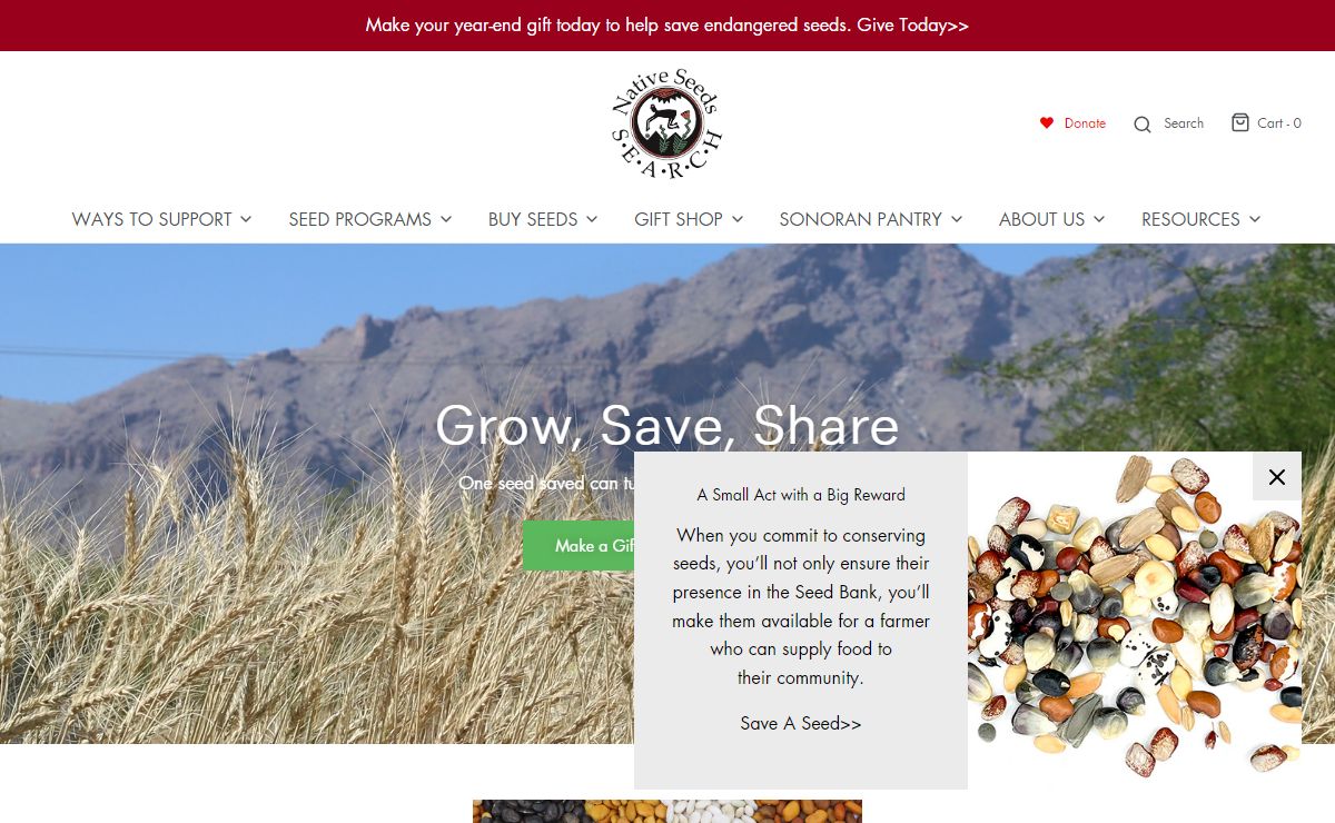 native seeds search arid-adapted heirloom seeds from the southwest – Native-Seeds-Search