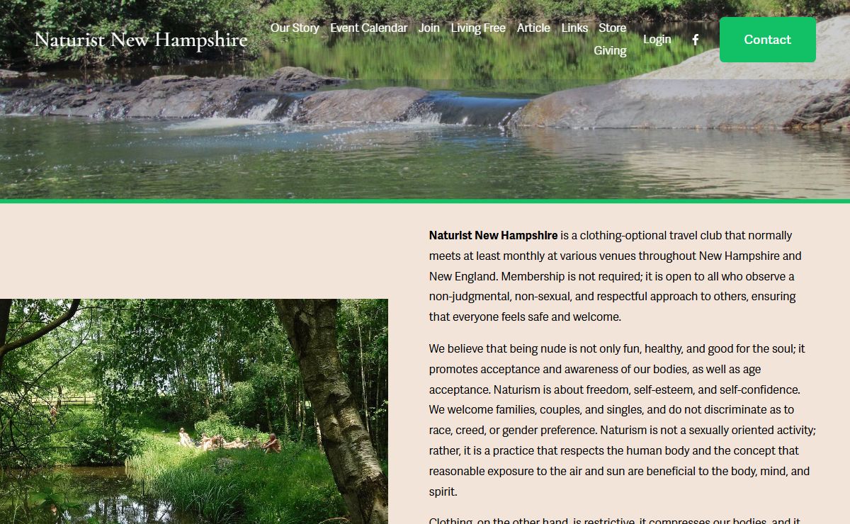 Naturist New Hampshire