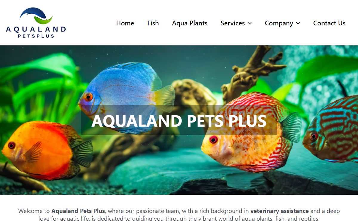 Home - Aqualand Pets