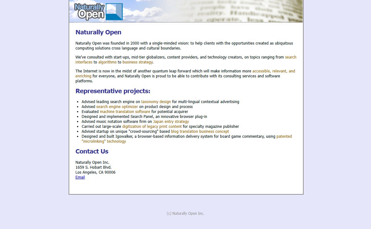 Naturally Open | Home