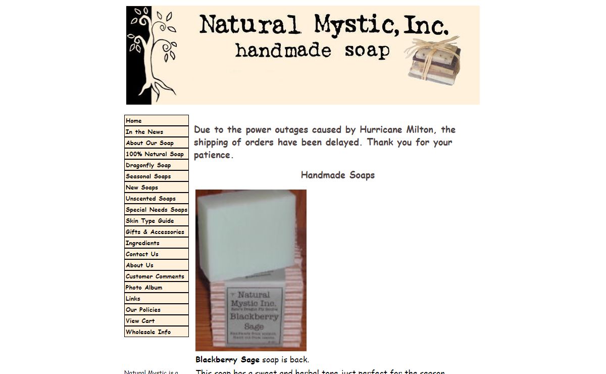 Natural Mystic, Inc - Handmade Soap