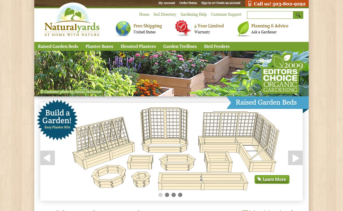 Naturalyards.com - Build a Raised Garden!