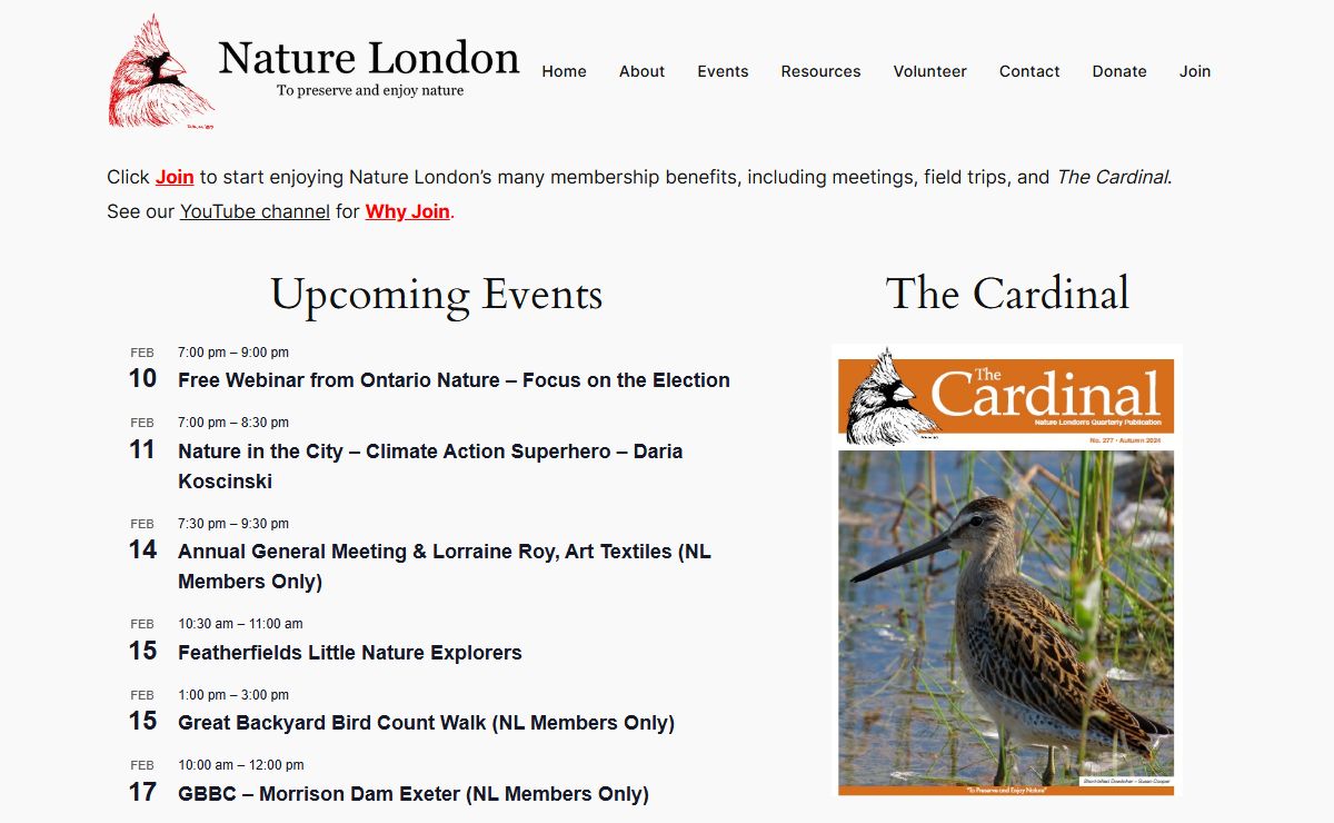 Nature London – To preserve and enjoy nature