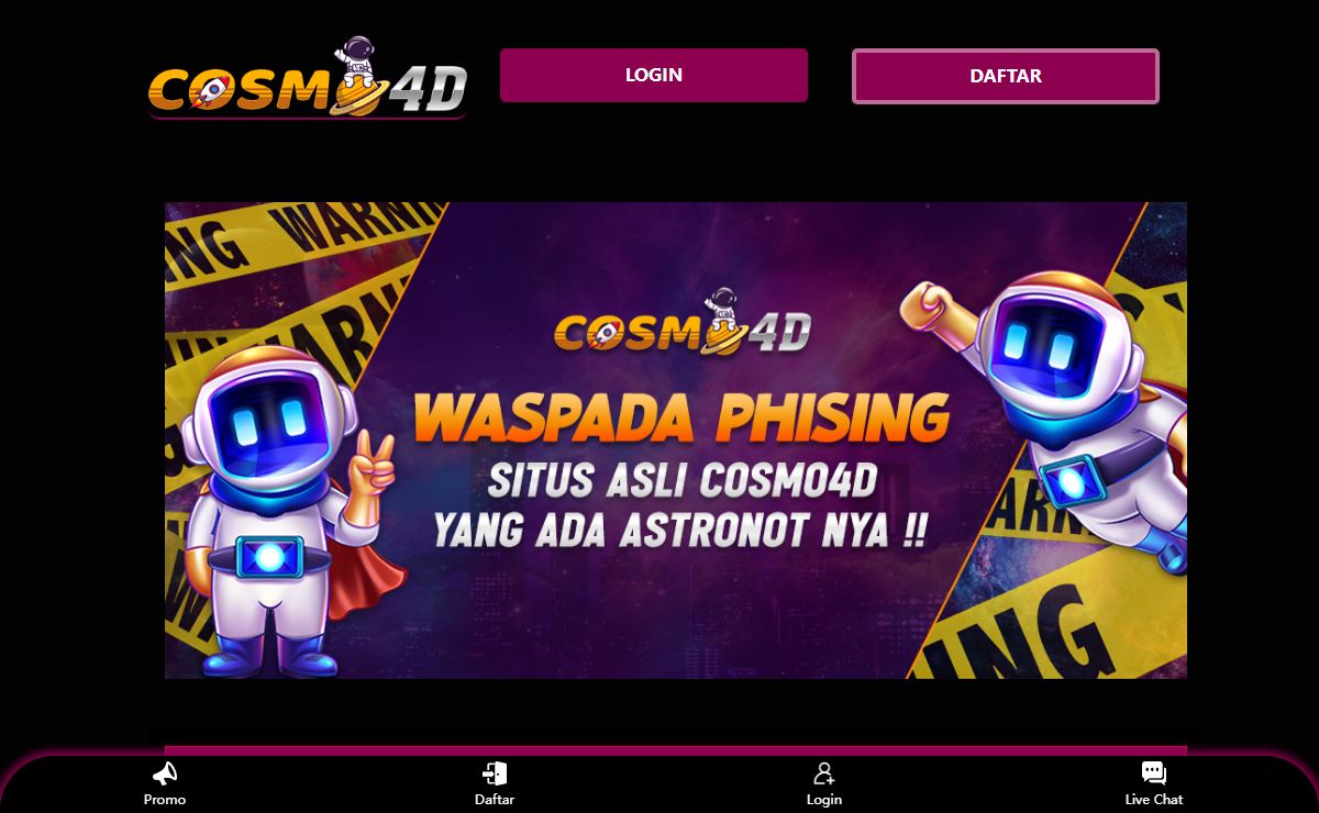 COSMO4D: Situs Togel Online Macau Resmi 4D Mudah Cuan