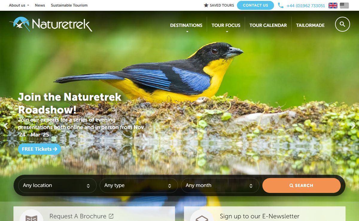 The Wildlife Holiday Experts - Naturetrek