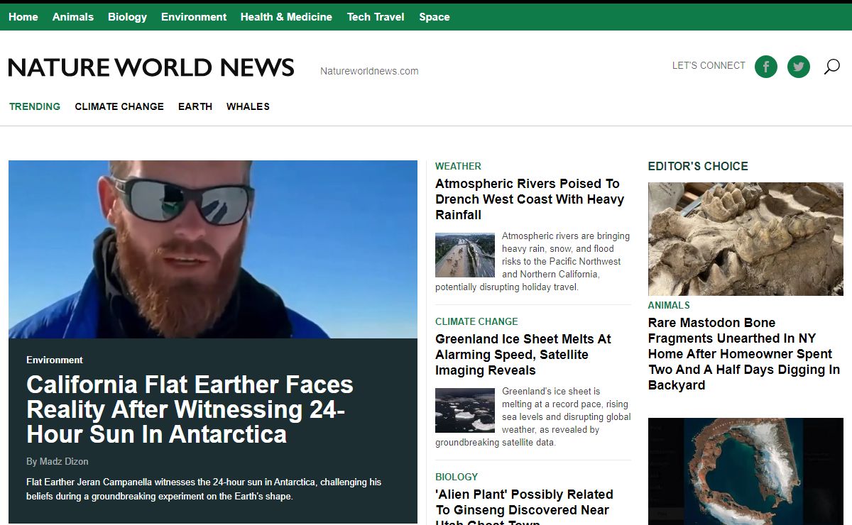 Nature World News | Weather, Nature, Environment news and video
