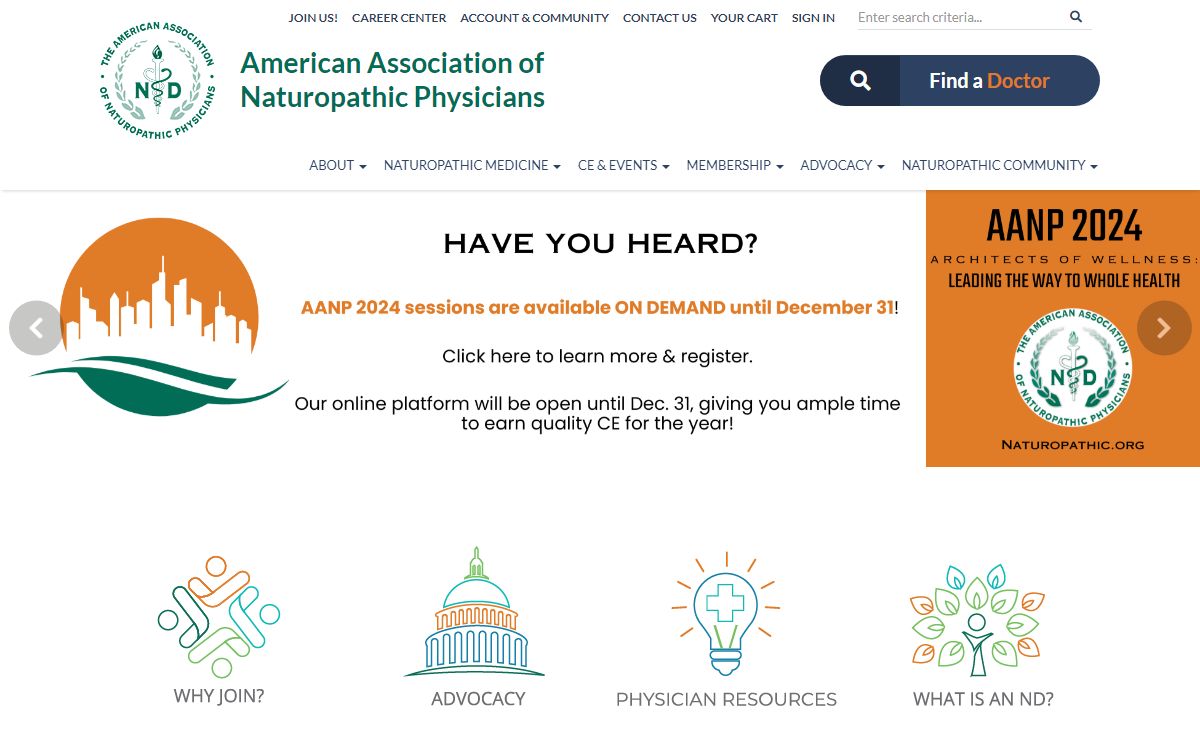 American Association of Naturopathic Physicians