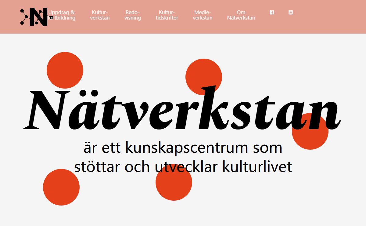 Nätverkstan – Ett kunskapscentrum som stöttar och utvecklar kulturlivet