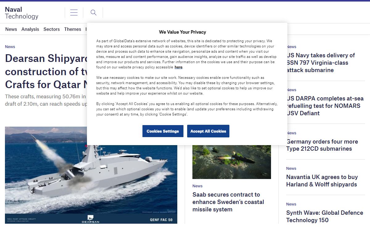 Naval Technology | Naval Defence News & Views Updated Daily