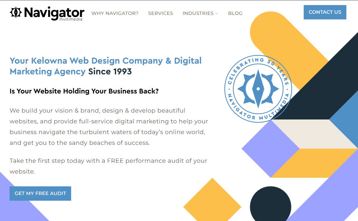 A Kelowna Web Design & Digital Marketing Agency Since 1993