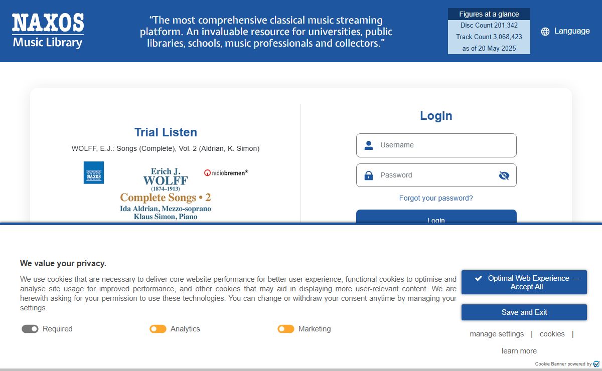 Naxos Music Library