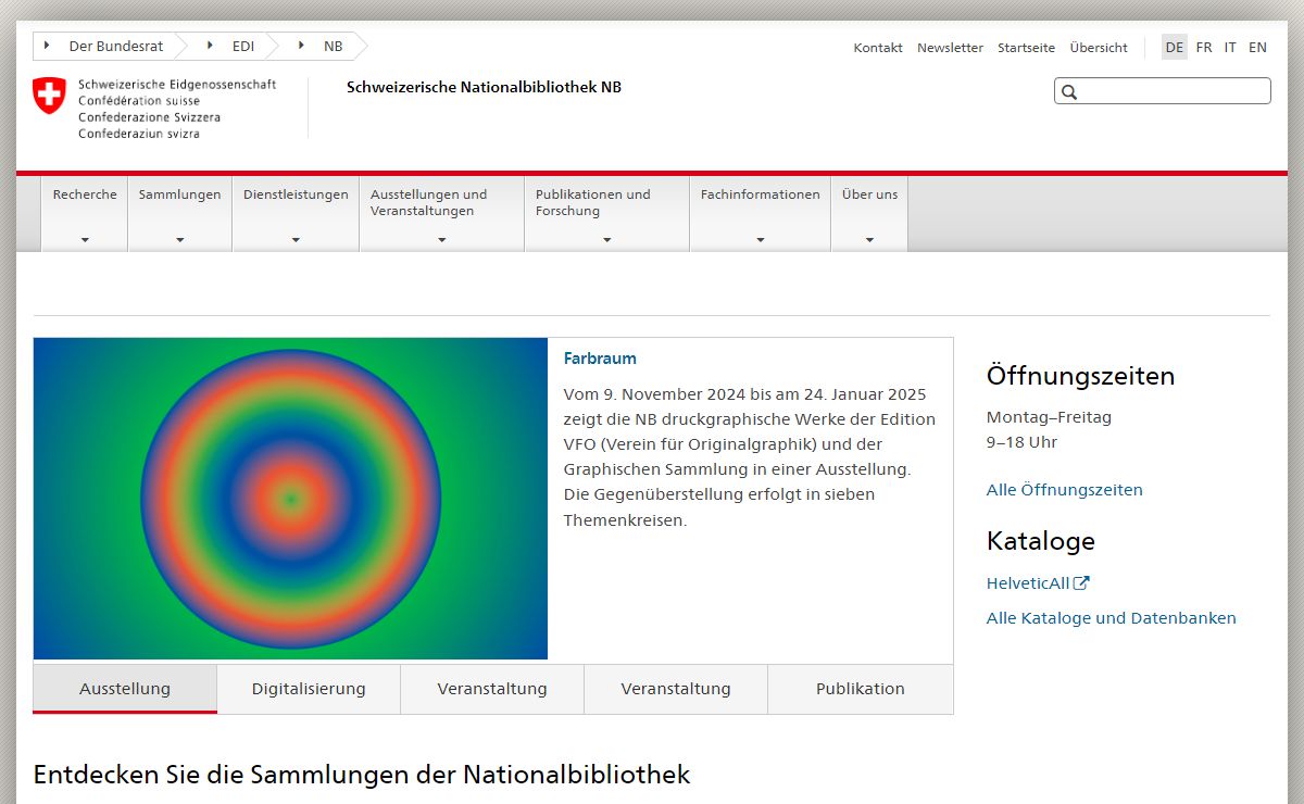 Schweizerische Nationalbibliothek