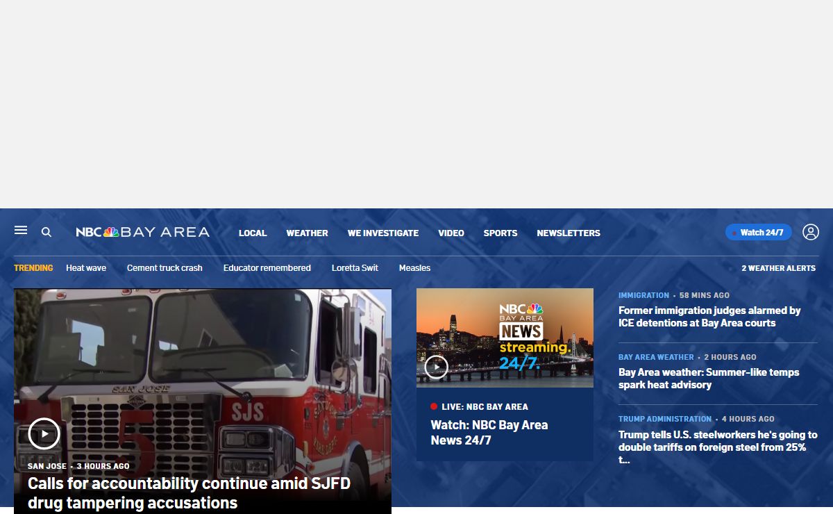 NBC Bay Area – San Francisco news, weather, breaking news