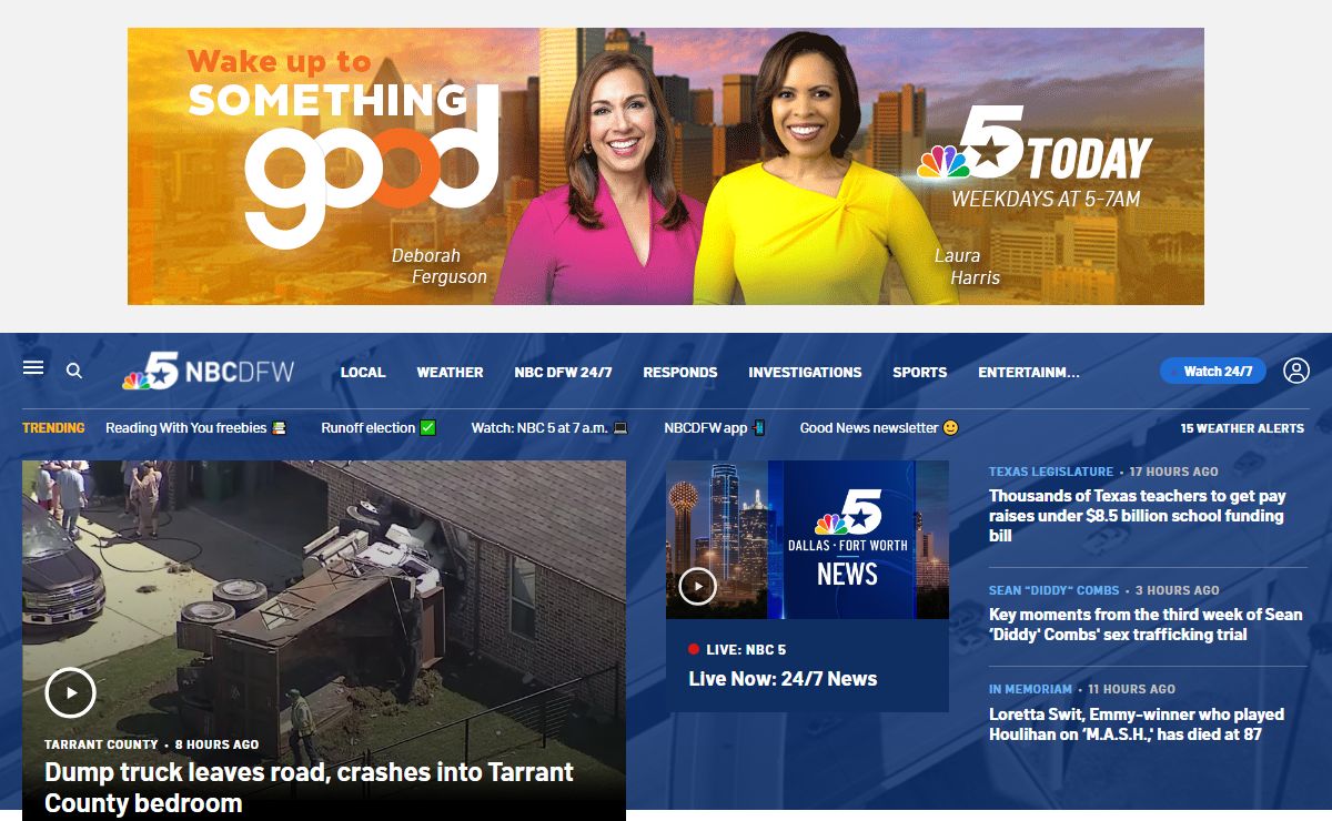NBC 5 DFW – Dallas-Fort Worth news, weather, breaking news