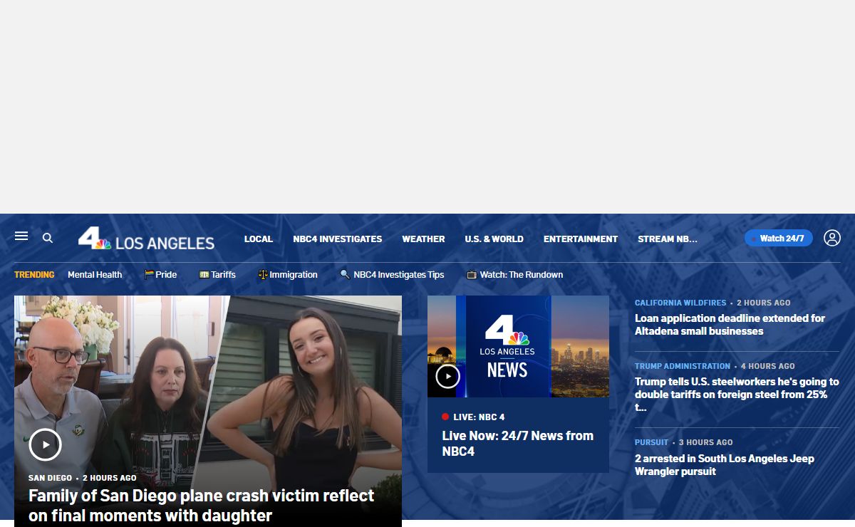 NBC4 Los Angeles – Southern California news, weather