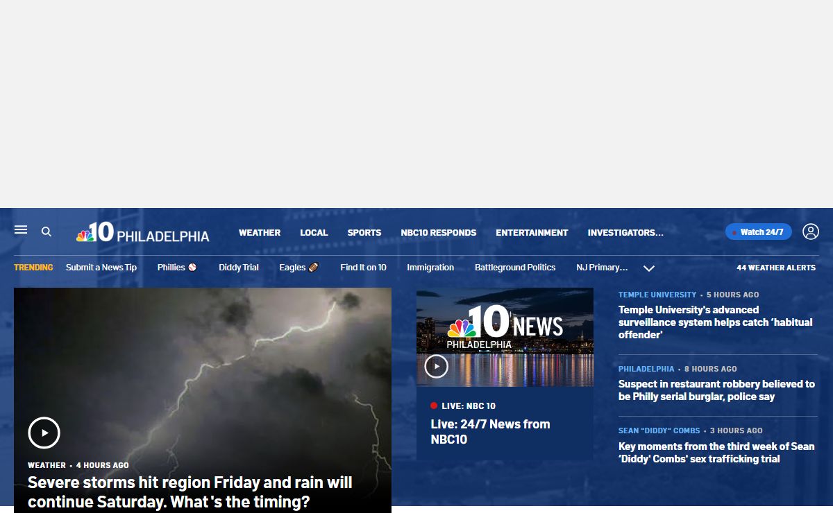NBC10 Philadelphia – Local news, breaking news, weather