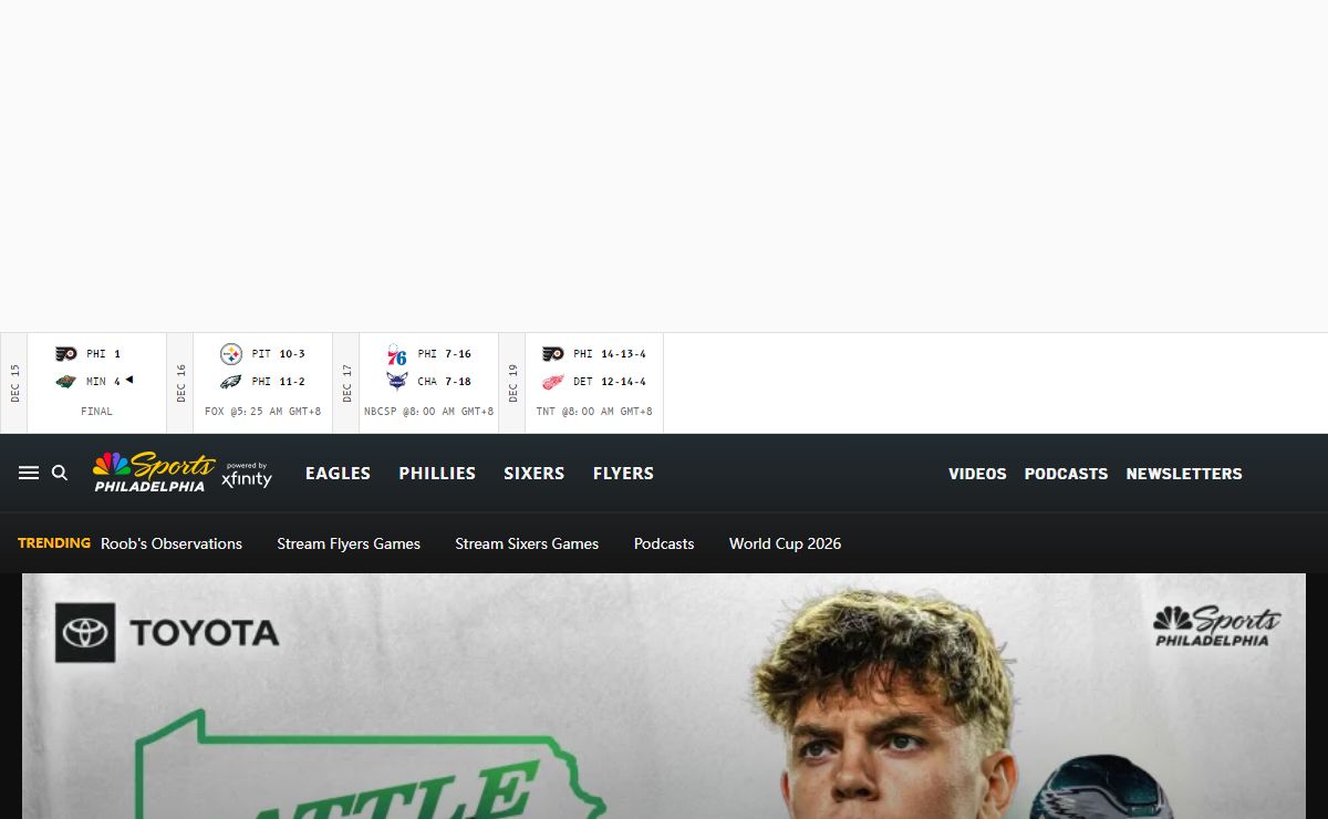 NBC Sports Philadelphia – video, news, schedules, scores