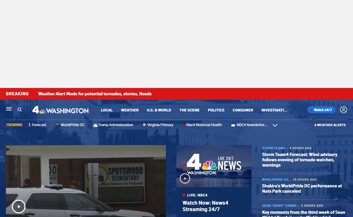 NBC4 Washington – DC, Maryland, Virginia local news and weather