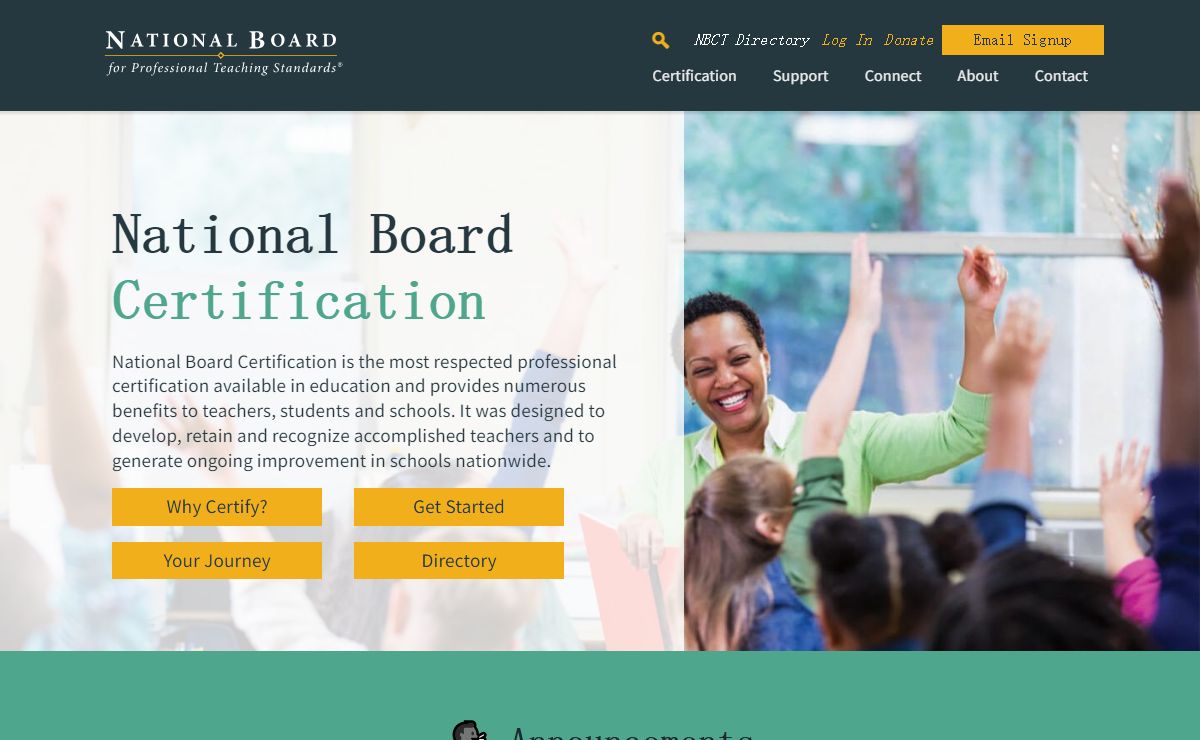 NBPTS Main Site Home - NBPTS Main Site