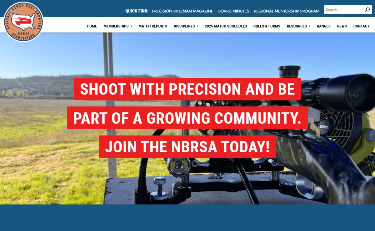 Home - National Bench Rest Shooters Association