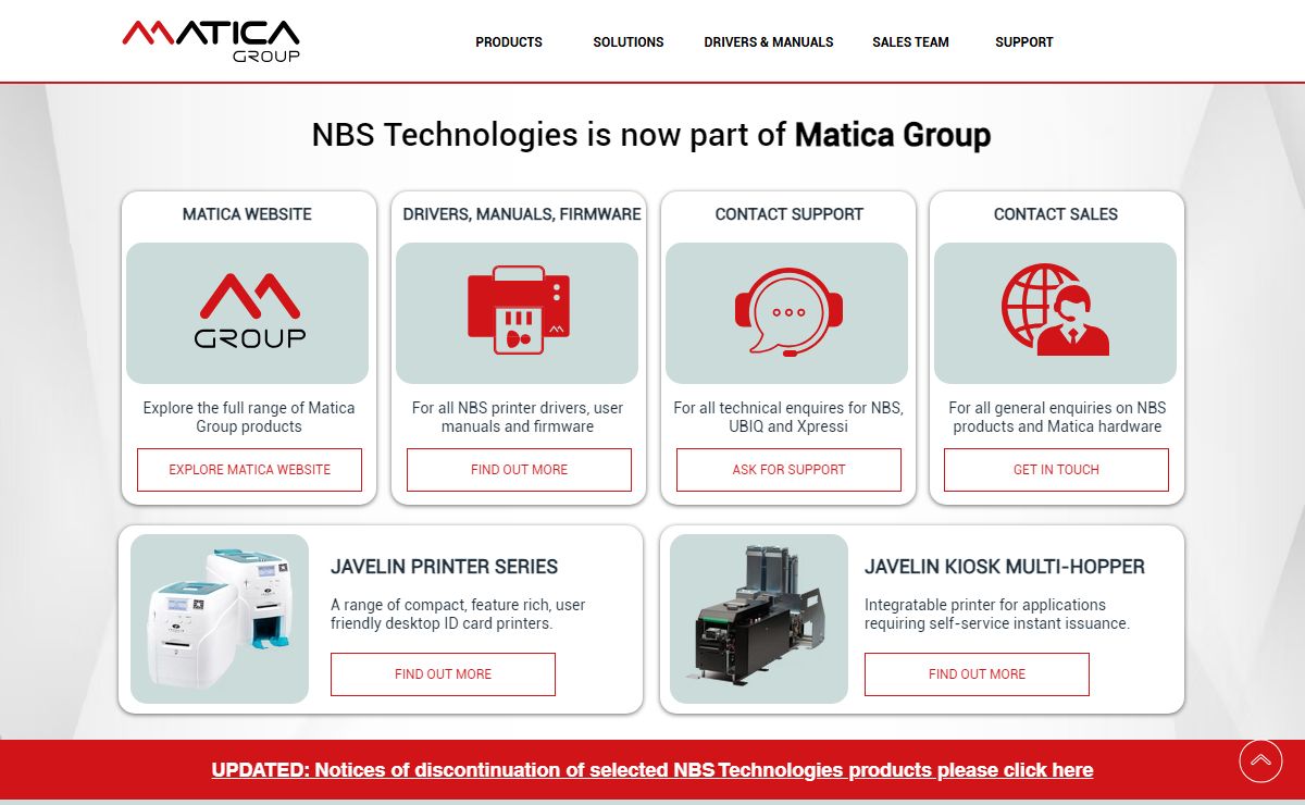 Matica | Technologies For A Safe World