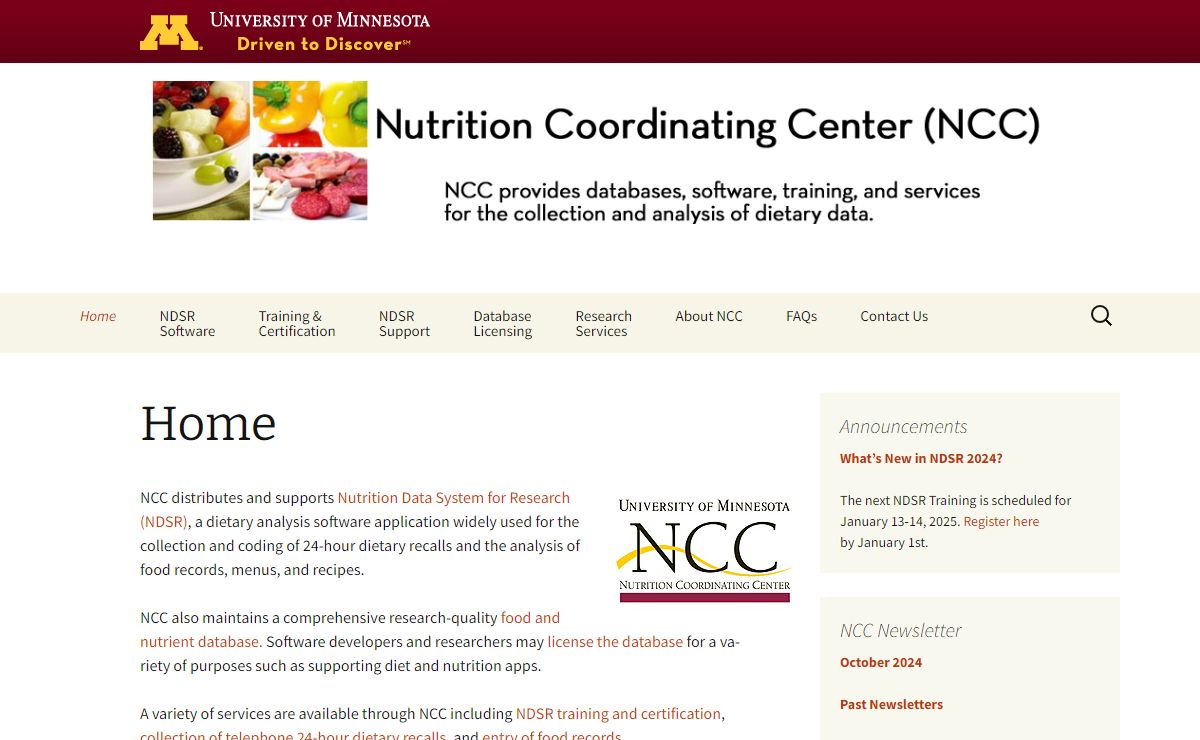 Home - Nutrition Coordinating Center (NCC)