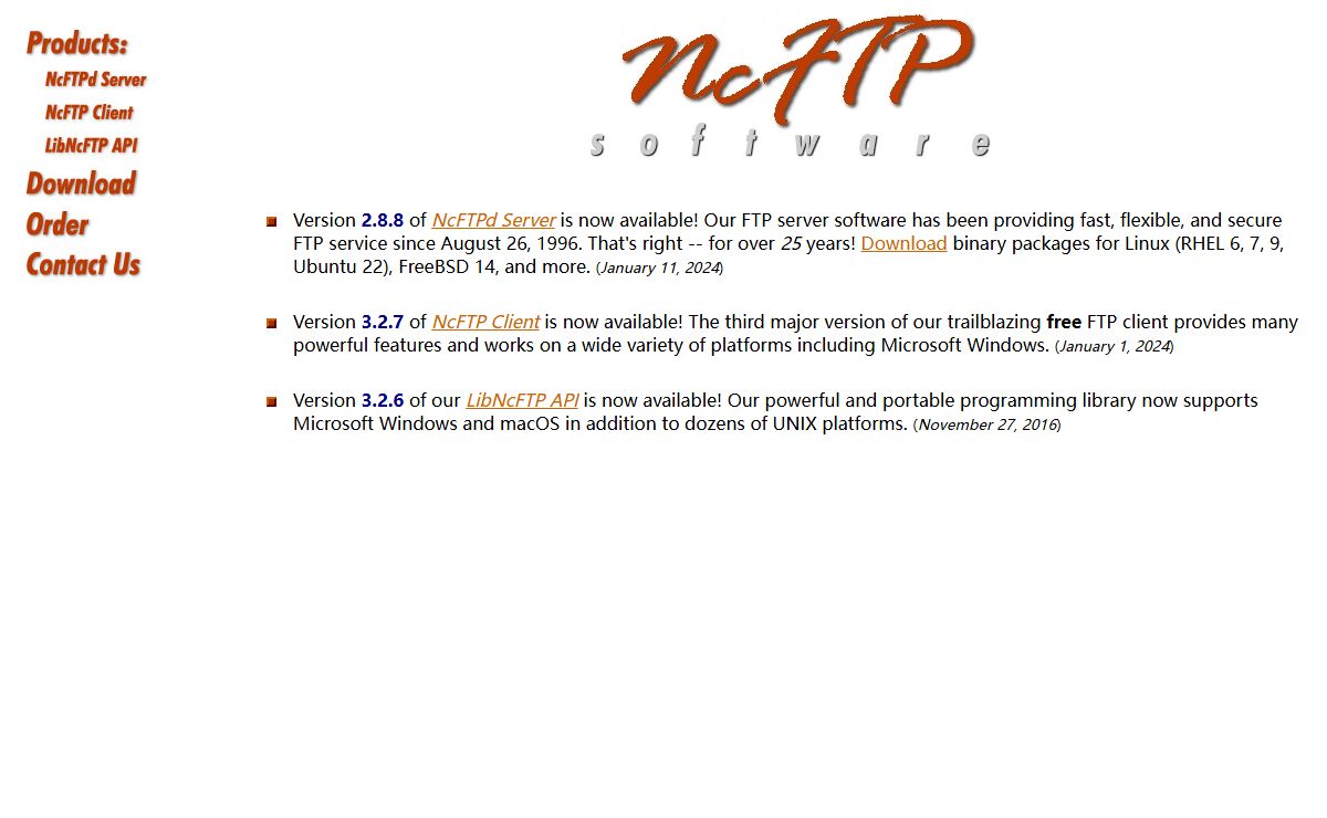 NcFTP Software