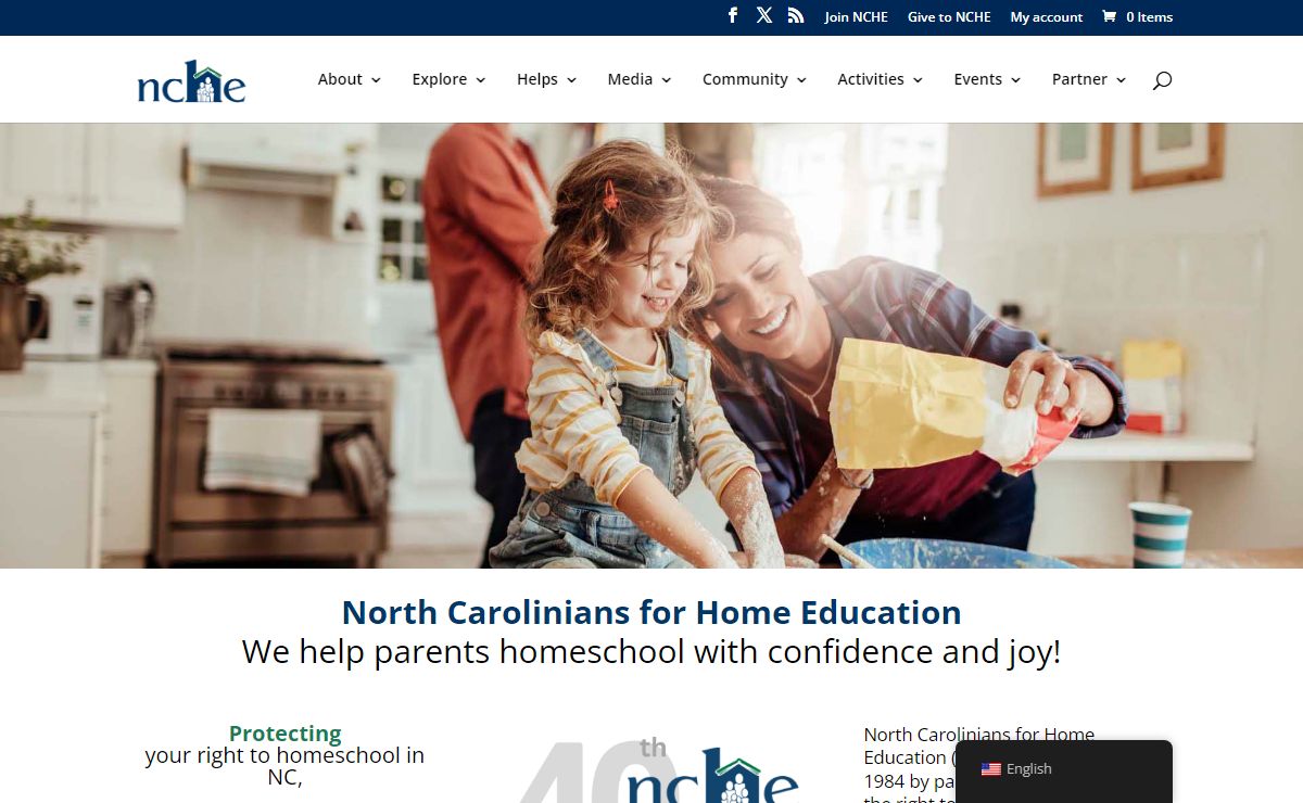 North Carolinians for Home Education (NCHE), homeschool in NC