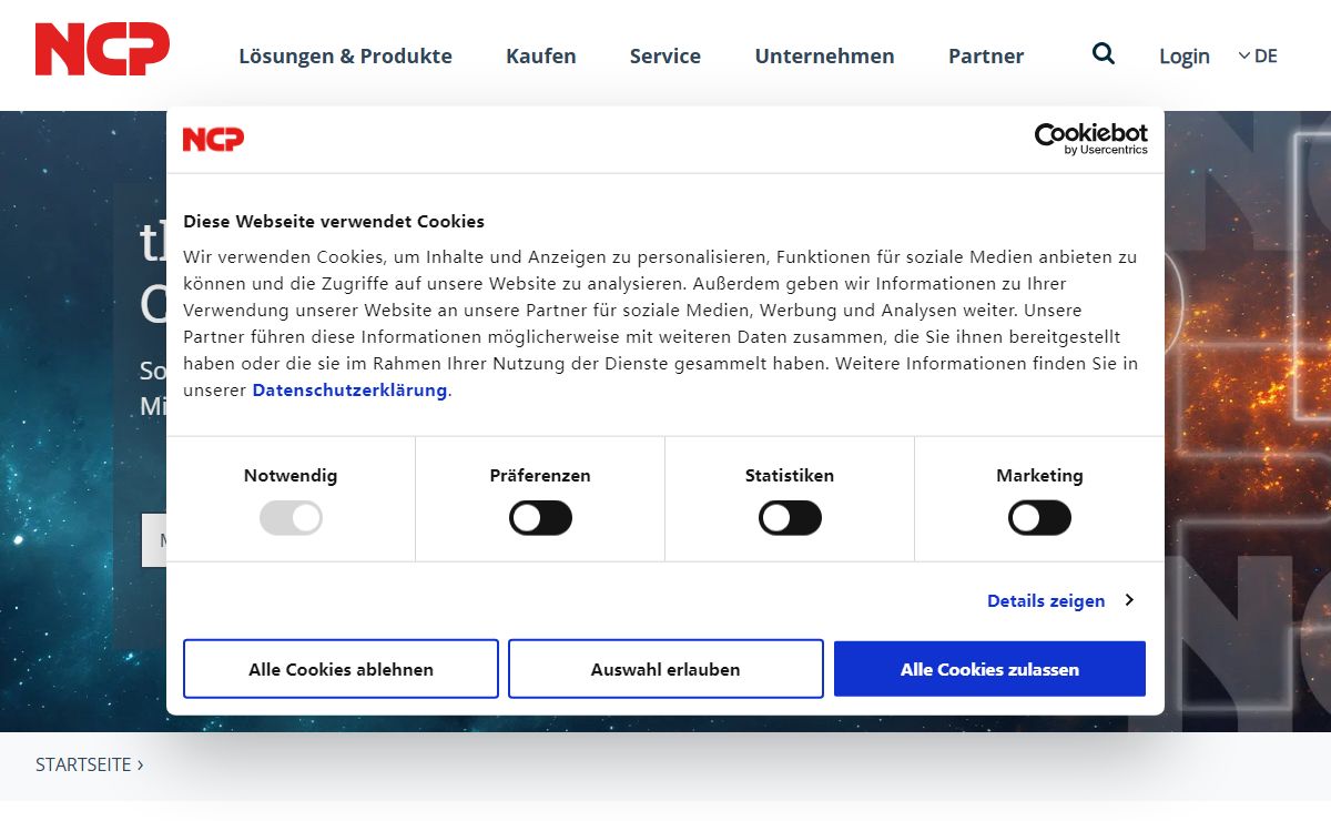 Remote Access VPN Lösungen für IPsec mit zentralem Management