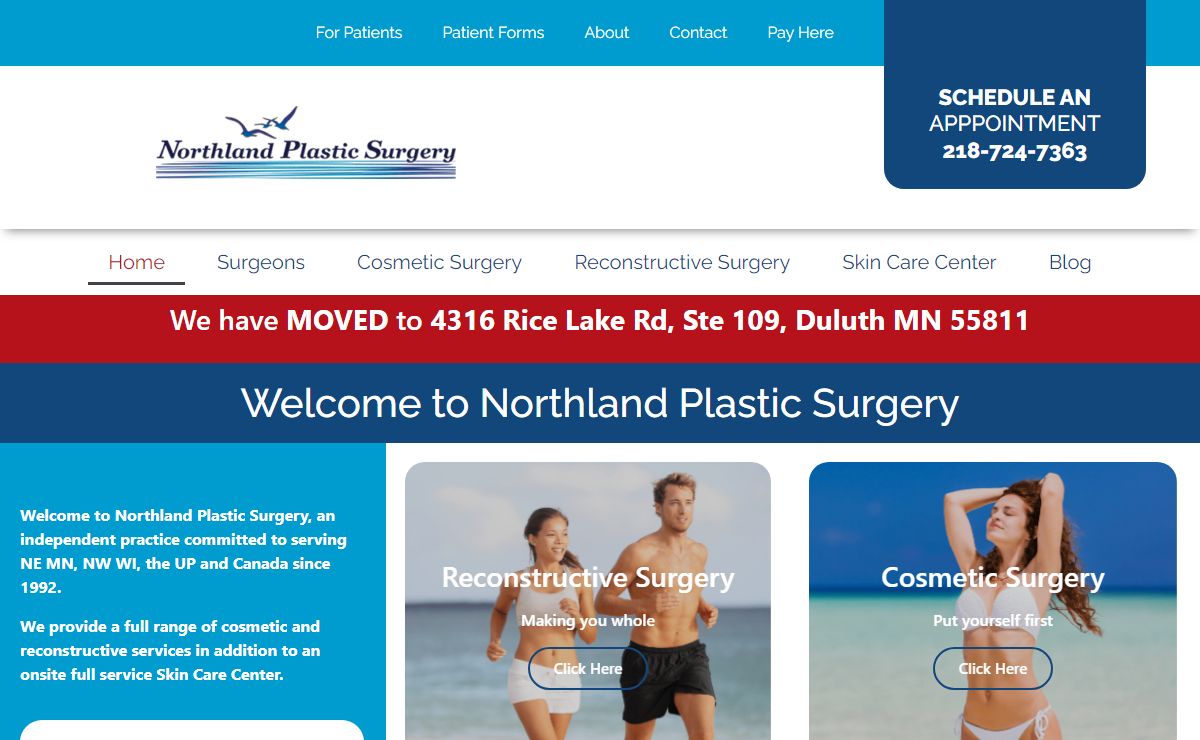 Home - Northland Plastic Surgery Duluth, MN