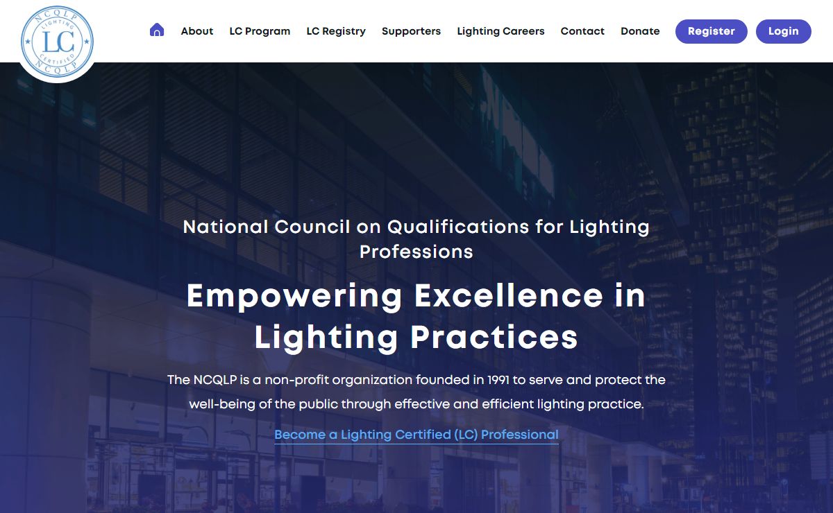 NCQLP – Empowering Excellence in Lighting Practices