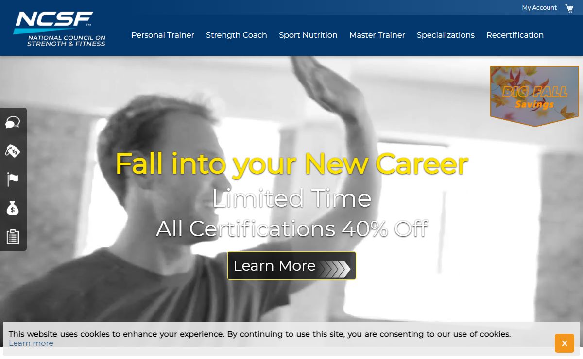 Personal Trainer Certification | Personal Training Certification | NCSF