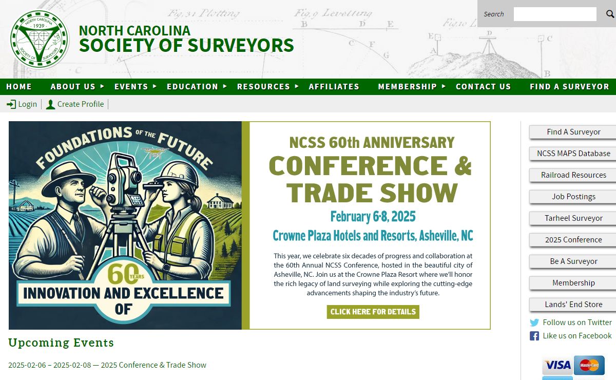 North Carolina Society of Surveyors - Home