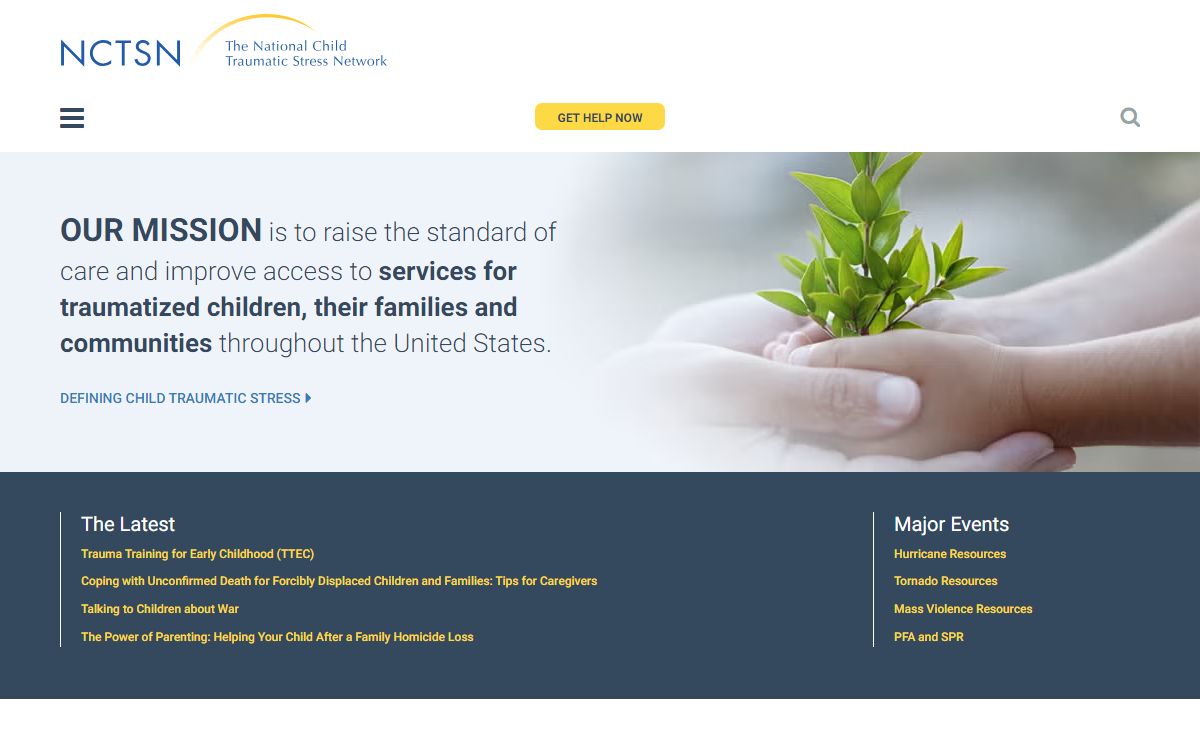 The National Child Traumatic Stress Network |