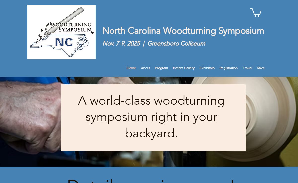Home | NC Woodturning Symposium | Greensboro, NC | ncwts.com